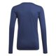 thumbnail image 2 of Camiseta adidas Team Base unisex para niños, color azul marino, talla M, 2 of 2
