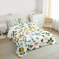 thumbnail image 3 of Castle Fairy Boys Girls Colorful Flowers Bedding Comforter Set 2pcs,Spring Garden Twin Comforter Sets Microfiber,Chic Floral Blossoms Breathable Bedding Set,Ultra Soft Home Decor,Reversible, 3 of 8
