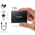 thumbnail image 3 of External SSD Portable Drive, High Speed Metal Storage for Laptop Desktop Gaming, Compact Rugged Design, 3 of 4
