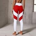 thumbnail image 1 of Pincandy Women's Valentine's Day Yoga Pants - Heart Print, High Stretch, Flared Leg for Gym, Workout & Running, 1 of 6