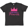 thumbnail image 3 of Inktastic Birthday Princess, Little Princess, Crown, Stars Youth T-Shirt, 3 of 5