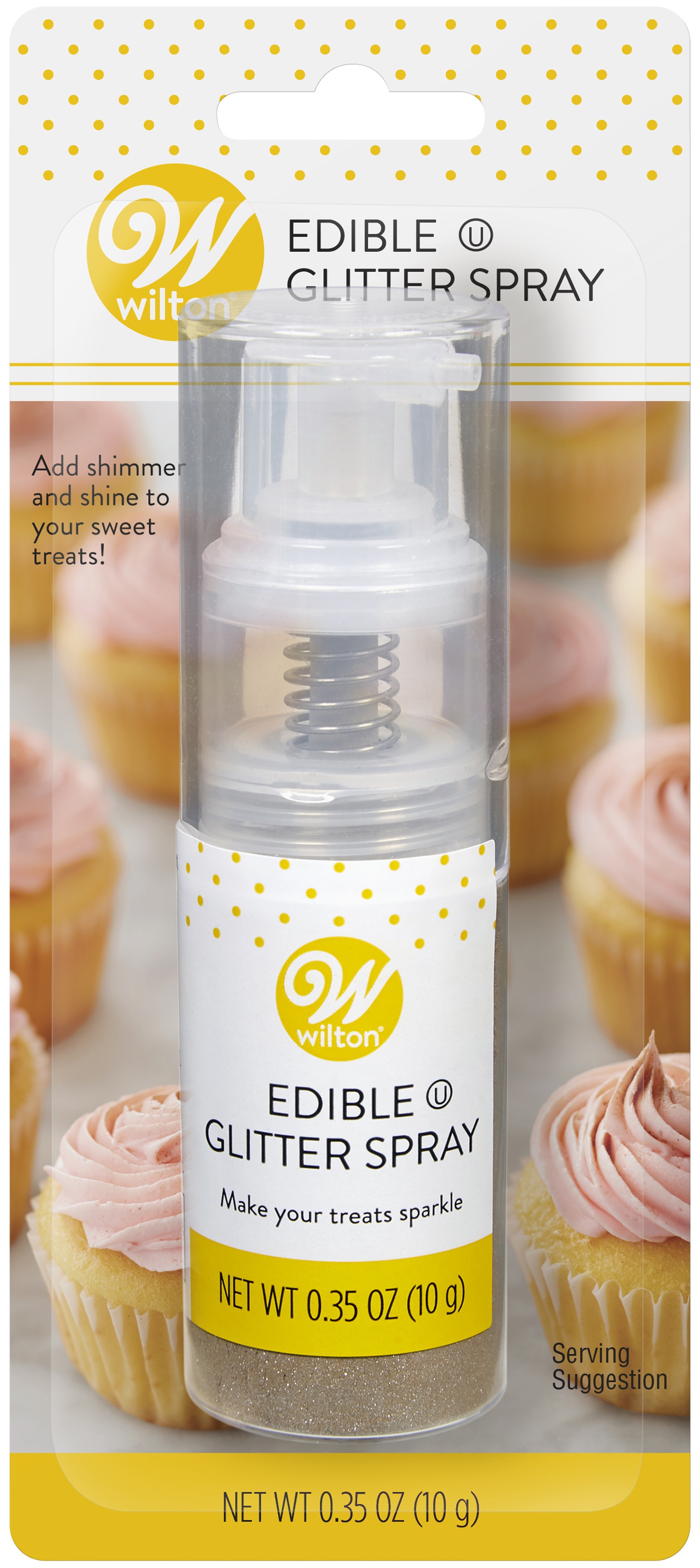Edible Glitter Spray .35OzRose Gold Walmart Canada