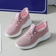 thumbnail image 4 of Zapatillas de deporte para mujer Zapatos para correr con cordones para caminar para actividades al aire libre (38) Rosa Wdftyju Tenis De Mujer Tenis De Hombre, 4 of 6