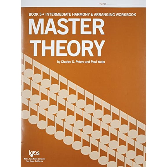 Pre-Owned Master Theory Intermediate Harmony (Book 5) (Paperback) 0849701589 9780849701580