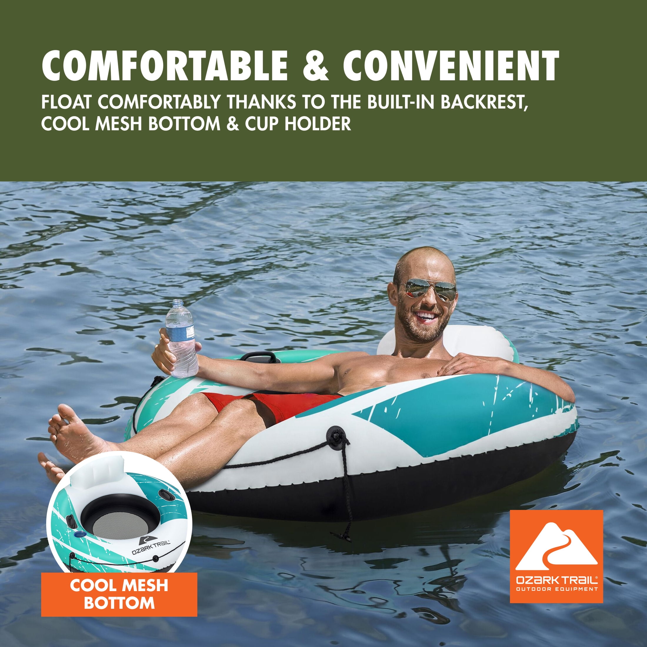 Ozark Trail Rapid Rider Single River Tube 48"