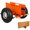 Orange, variant on Garvee Panel Dolly, 700 LBS Heavy Duty Drywall Mover Cart with 10" Wheels, Adjustable 0-9.5" Clamp Width for Different Material Thicknesses, Orange