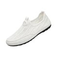 thumbnail image 2 of IEMIEMIEM Orthopedic Casual Shoes for Men Arch Support Running Shoes Wide Width Non Slip Slip on Work Shoes Mesh Stretch Soft 2026 New Orthopedic Shoes White 10.5 Wide, 2 of 3