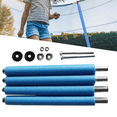 thumbnail image 4 of Trampoline Poles Replacement, with Trampoline Poles Anti-Collision Protector, with Screws Enclosure Straight Tube 1.96m, 4 of 9