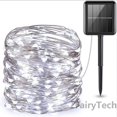 thumbnail image 4 of Guirnalda de luces solares para decoración de jardín, lámpara de energía Solar impermeable, 200 LED, navidad, 4 of 4