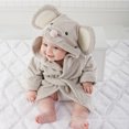 thumbnail image 3 of Wweixi Cute Baby Bathrobe Soft And Gentle On Delicate Skin Newborn Robe For Little Girls, 3 of 6