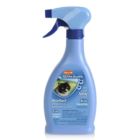 Hartz Ultra Guard Flea & Tick Cat Spray 428ml, Flea & Tick Spray for Cats
