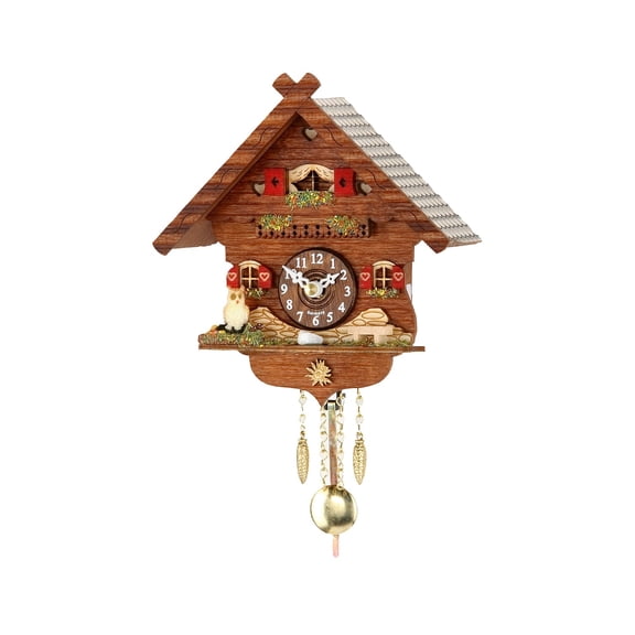Kuckulino Black Forest Clock with quartz movement and cuckoo chime  TU 2043 PQ