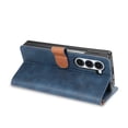thumbnail image 3 of ELEHOLD Case for Samsung Galaxy Z Fold 5, Shockproof PU Leather Wallet Case with Credit Card Holder Kickstand,Blue, 3 of 6