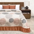 thumbnail image 3 of Colcha con Cojines King Size Elefantito Rietti Color Beige Geométrico, 3 of 3