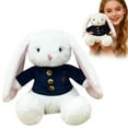 thumbnail image 2 of Rabbit Plush Toy Plush Toy - Cute Rabbites Plush Toy Plush Doll Toy Giftes Car Toon Children's Rag Doll Children's Giftes Pillow, 2 of 9