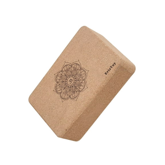 EvisToy Yoga blocks, Soft Non-Slip Surface for Stability, Balance, and Deepen Stretches - Ideal for Yoga, Pilates, and Meditation Accessories
