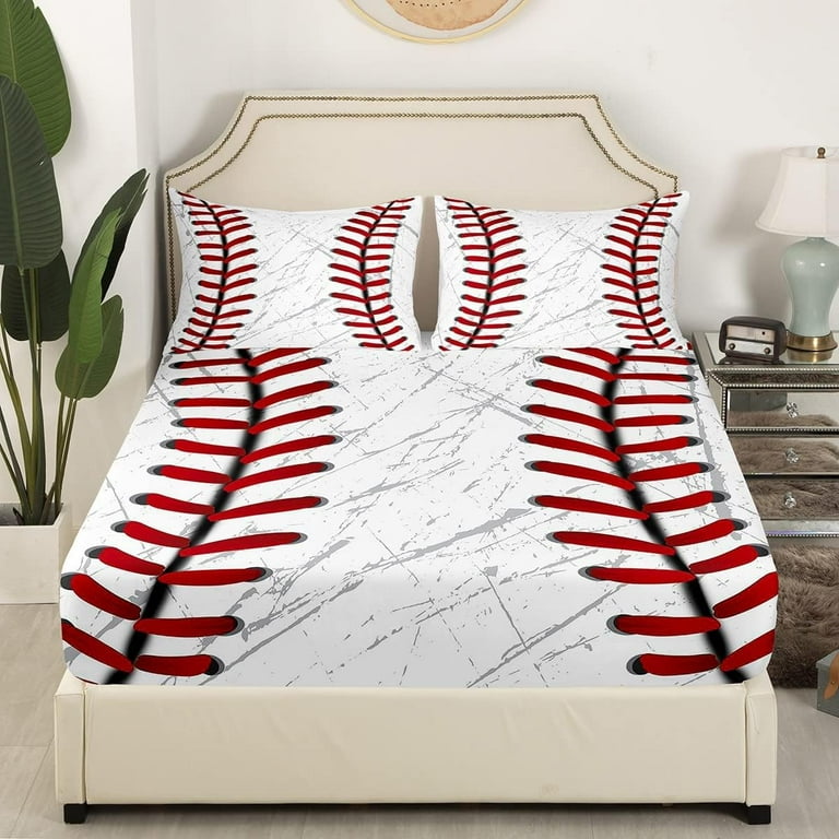 Kids baseball bed sale