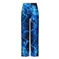 thumbnail image 4 of Pantalones de pijama largos de poliéster para hombre, informales, con estampado a cuadros, holgados y deportivos., 4 of 4