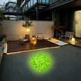 thumbnail image 6 of Aonity Luminous Stone Yellow, 200Pcs Aquarium Fish Tank Colored Pebbles Glow in Dark Artificial Stone for Vase Fillers Decoration Luminous Stones Party Decoration, 6 of 9
