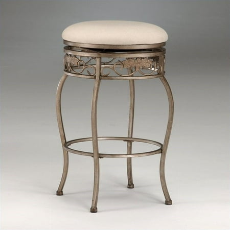 stool bar swivel hillsdale bordeaux backless bronze counter off montello walmart