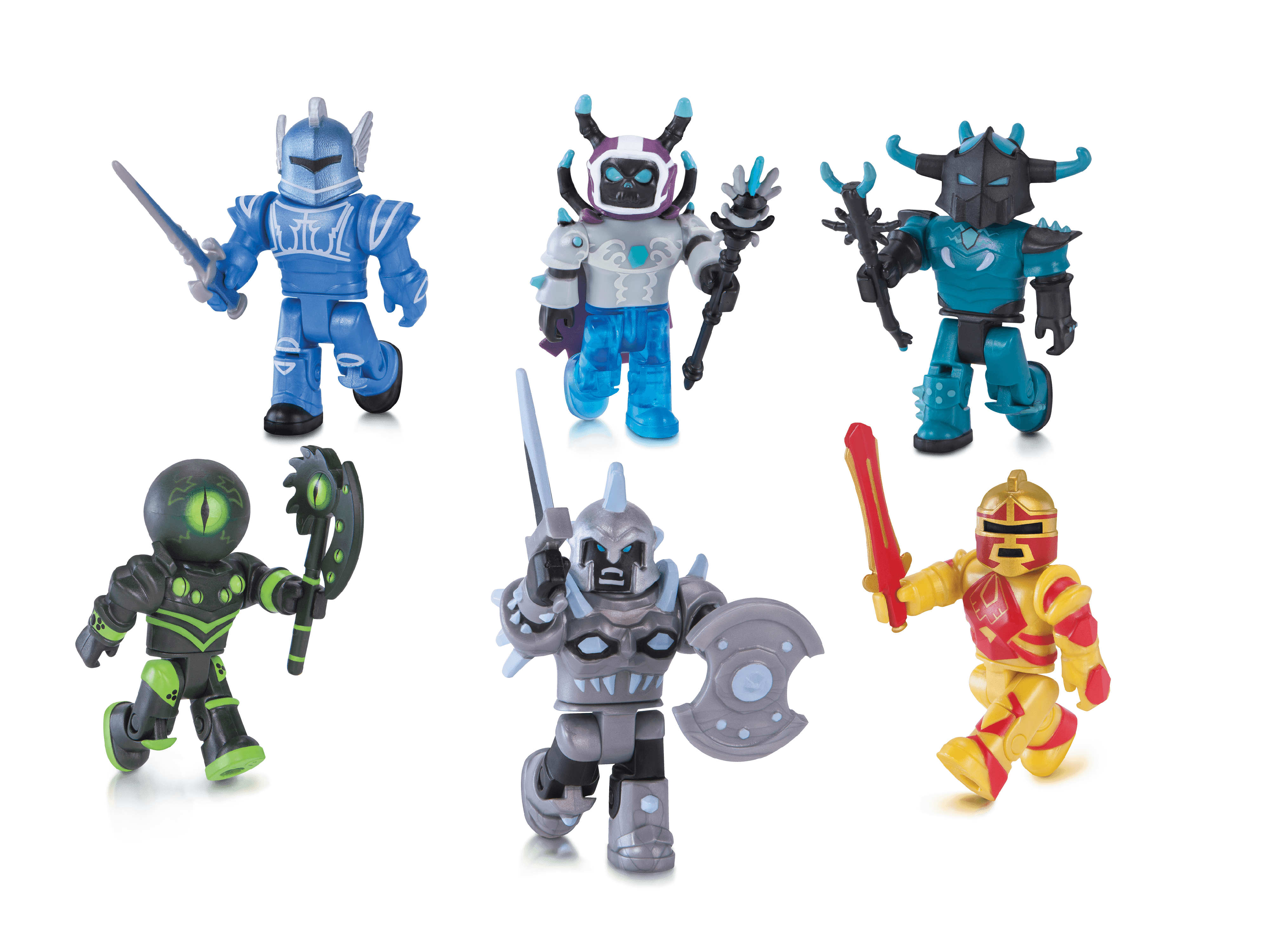 Roblox Action Collection Six Figure Pack Styles May Vary Includes 1 Exclusive Virtual Item Walmart Com Walmart Com - six packs roblox