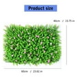 thumbnail image 3 of SDFGTstore 10pcs Artificial Green Wall Panels with Flower Decoration for Event Backdrops, 3 of 10