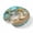Blue White, variant on Neck Pillow Ergonomic Memory Foam U Shaped Pillows,Teal Gradient Watercolor Soft Portable Neck Head Support Cushion Pillow for Travel Airplane Car Office Use,Turquoise Shadow