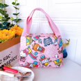 thumbnail image 1 of Sanrio Hello Kitty Lunch Box Kuromi Cinnamoroll My Melody Keep Warm Keep Cold Portable Lunch Box Bags Large Capacity Storage Bag, 1 of 6