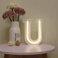 thumbnail image 3 of LINLIN English Alphabet Lights, LED Neon Night Light Battery/USB Powered Wall Decorative Night Light for Home Wedding Christmas Birthday Party Shopwindow Bar, 3 of 9
