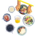thumbnail image 3 of Couvercle de Bol Extensible 6 Pcs en Silicone pour Conservation Universelle, 3 of 5
