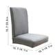 thumbnail image 2 of Sofa Vama Ropa de Cama Funda de silla elástica cepillada de color sólido, suave y cómoda, resistente al agua y al polvo, adecuada para sillas de comedor. for Navideño, 2 of 3