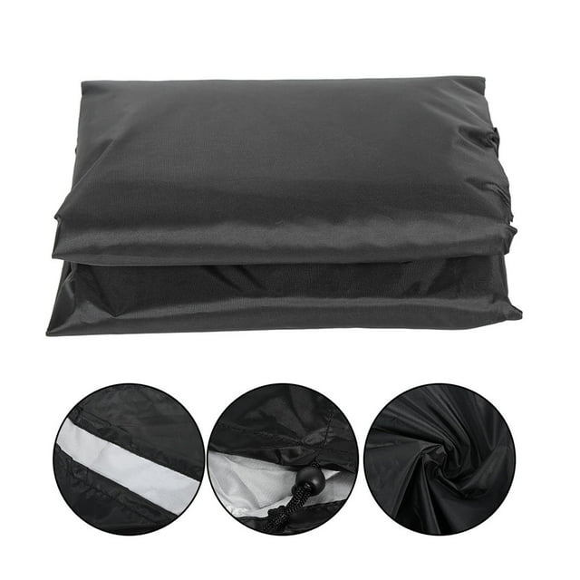 Hot Tub Cover, 90.9 X 90.9 X 11.8 Inch 190T Waterproof Cover, Sunproof Foldable Hot Spring Square Hot Tub Cover Multifunction Cover for Outdoor Bathtubs and Hot Springs