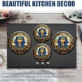 thumbnail image 6 of Electric Stove Burner Covers,4 Pcs Round Gas Burner Cover,8 and 10 Inch,Stained Glass-style, Egyptian-themed with clear background, 6 of 7