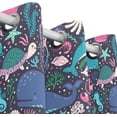 thumbnail image 3 of Coolnut Underwater Animals Thermal Insulated Blackout Grommet Printed Window Curtain - 84x55 in - 100% Polyester 2 Panels, Symmetry, 3 of 6