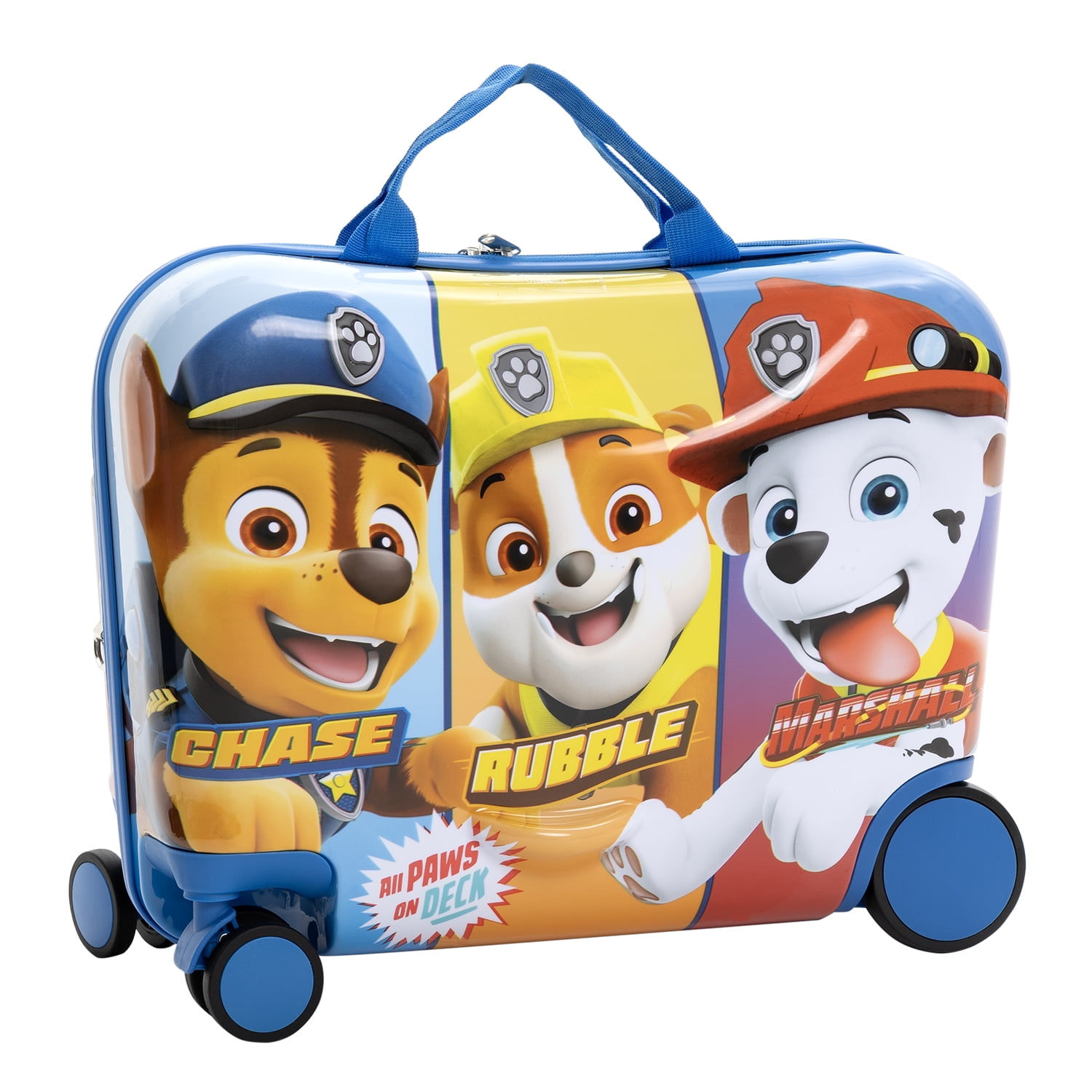 Nickelodeon Paw Patrol Kid's Ride On Luggage - Blue