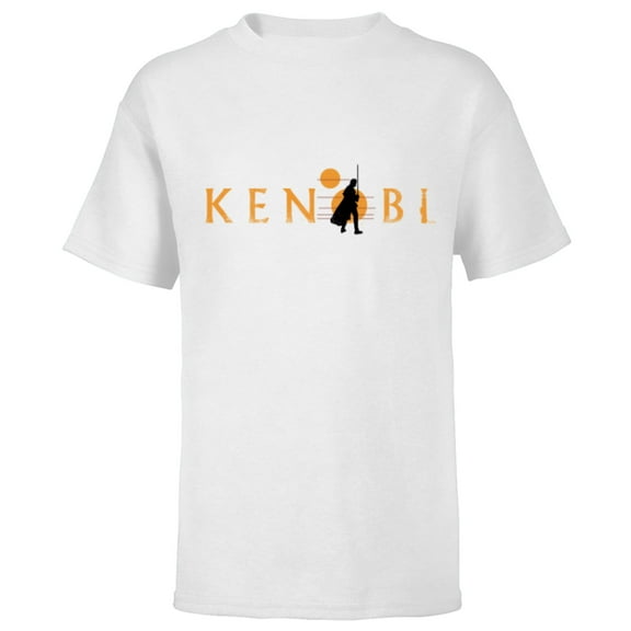 Star Wars Obi-Wan Kenobi Jedi Tatooine - Short Sleeve T-Shirt for Kids - Customized-White