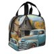 thumbnail image 2 of Disketp Vintage Truck Farm Scene Bolsa Térmica para Almuerzo para Hombre y Mujer, Ideal para Trabajo, Senderismo y Picnic, 2 of 8