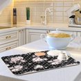 thumbnail image 6 of Summer Floral Lemon Kitchen Drying Mats for Dishes Kitchen Draining Mat Absorbent Dish Drying Pad for Kitchen Counter 18 x 24 Inch, 6 of 6