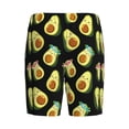 thumbnail image 2 of Haiem Flowers Avocado Men's Pajama Short with Soft Woven Cotton Elastic Waistband Sleep Short-XX-Large, 2 of 9