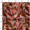 thumbnail image 4 of Soimoi Brown Fabric - By the Yard - 56 Inch Wide - Abstract Texture Watercolor Elegance Fabric - Nature - Inspired and Whimsical Patterns for Apparel and Home Decor Printed Fabric, 4 of 6