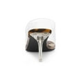 thumbnail image 2 of BLISSFUL STEP Sandales à Talons Aiguilles à Bride Transparente pour Femmes Léopard 9, 2 of 7