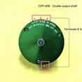 thumbnail image 5 of 1 pieza CPP-45 CPP45B, eje central de salida doble o simple, sensor de ángulo de potenciómetro de plástico conductor de precisión, 5 of 5