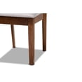 thumbnail image 7 of Baxton Studio Nicolette Modern and Contemporary Grey Fabric Upholstered and Walnut Brown Finished Wood 7-Piece Dining, 7 of 7