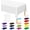 White, variant on Minzimin 2 Packs Plastic Tablecloth, Sturdy Disposable Table Cloth, 54 X 108 Inches Paper Table Cloths for Parties Disposable, Effortless Cleanup for Picnic Table Cloths Parties Birthday and Any Occa