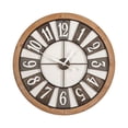 thumbnail image 6 of Clock In - Clock Metal Brown, 6 of 7
