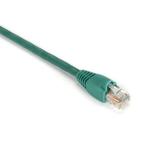 Black Box Network Services  GigaBase 350 CAT5e Patch Cable - Green - 10 ft.