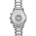 thumbnail image 2 of Reloj de Vestir Luigi Emporio Armani AR11132 para Hombre 51mm con Cronógrafo Movimiento de Cuarzo Acero Inoxidable Resistente al Agua Silver Emporio Armani AR11132, 2 of 2