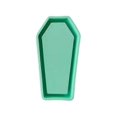 thumbnail image 1 of Coffin Box Epoxy Resin Mold Storage Case Silicone Mould Diy Crafts Making Tool, 1 of 4