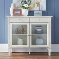 thumbnail image 2 of Copper Grove  Rawdon Glass Front Buffet/Sideboard Green Lily, 2 of 5