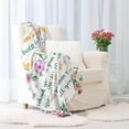 thumbnail image 3 of LHSHID Birthday Gifts for Women Blanket January Birthday Gifts for Women Mom Girls Daughter Wife Best Friend Birthday Gifts Gifts for Women Birthday Unique Friend Birthday Gift for Women 50x60in, 3 of 6